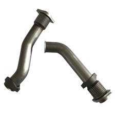 [US Warehouse] Exhaust Pipe Kit with Gasket for Ford 7.3L Powerstroke Derv Turbo 1999.5-2003